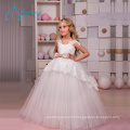 Lace Appliques Sashes Bow Cheap Flower Girl Dresses